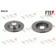 FTE BS5216 - Jeu de 2 disques de frein arrière