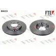 FTE BS5223 - Jeu de 2 disques de frein avant
