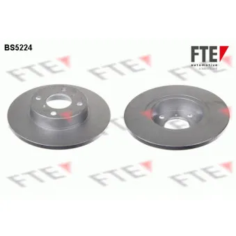 FTE BS5224 - Jeu de 2 disques de frein avant