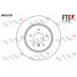 FTE BS5227B - Jeu de 2 disques de frein arrière