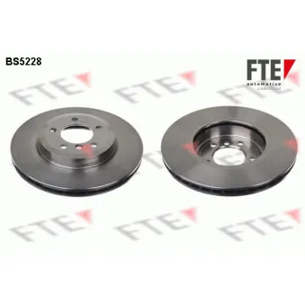 FTE BS5228 - Jeu de 2 disques de frein avant