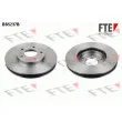 FTE BS5237B - Jeu de 2 disques de frein avant