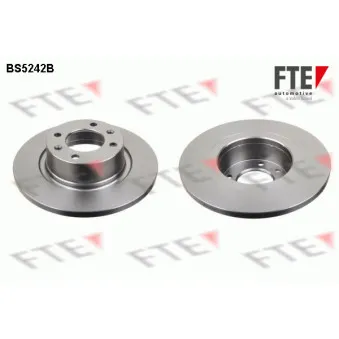 Jeu de 2 disques de frein arrière FTE BS5242B pour CITROEN C5 2.2 HDI - 133cv