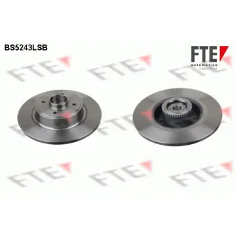 Jeu de 2 disques de frein arrière FTE OEM 7701206328