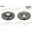 FTE BS5278 - Jeu de 2 disques de frein avant