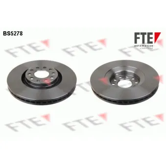 FTE BS5278 - Jeu de 2 disques de frein avant