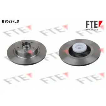 FTE BS5297LS - Jeu de 2 disques de frein arrière