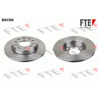 FTE BS5308 - Jeu de 2 disques de frein arrière