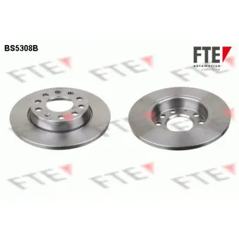 FTE BS5308B - Jeu de 2 disques de frein arrière