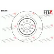 FTE BS5309 - Jeu de 2 disques de frein arrière