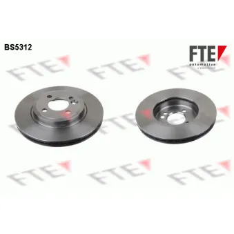 FTE BS5312 - Jeu de 2 disques de frein avant
