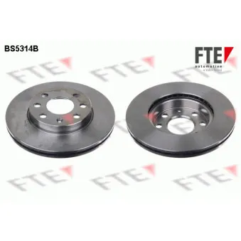 FTE BS5314B - Jeu de 2 disques de frein avant