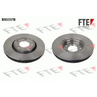 Jeu de 2 disques de frein avant FTE OEM 04863918AB