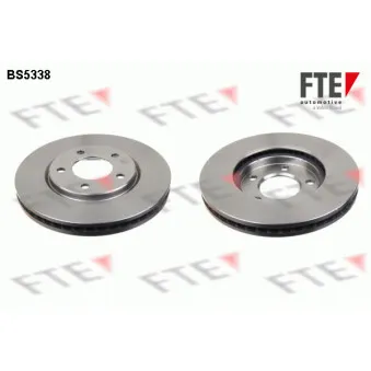 FTE BS5338 - Jeu de 2 disques de frein avant
