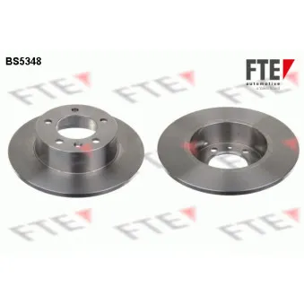 FTE BS5348 - Jeu de 2 disques de frein arrière