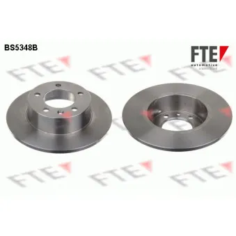 FTE BS5348B - Jeu de 2 disques de frein arrière