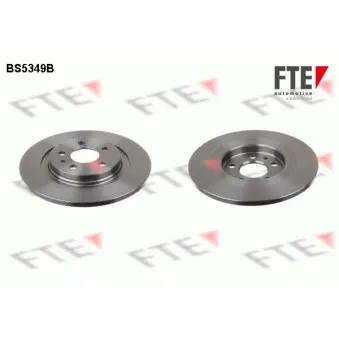 FTE BS5349B - Jeu de 2 disques de frein arrière