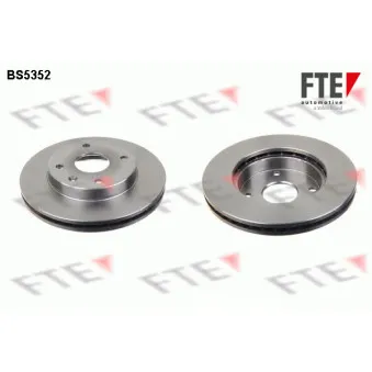 FTE BS5352 - Jeu de 2 disques de frein avant