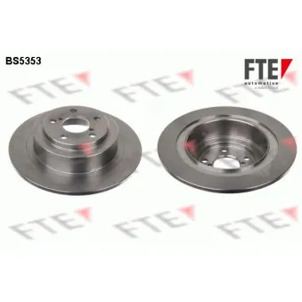 FTE BS5353 - Jeu de 2 disques de frein arrière