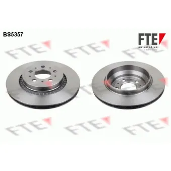 FTE BS5357 - Jeu de 2 disques de frein arrière