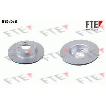 FTE BS5358B - Jeu de 2 disques de frein arrière