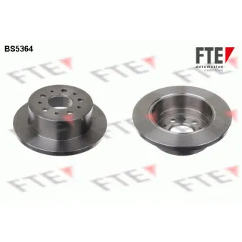 FTE BS5364 - Jeu de 2 disques de frein arrière