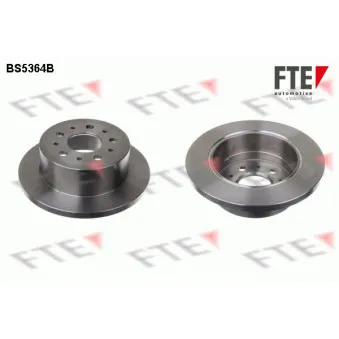 FTE BS5364B - Jeu de 2 disques de frein arrière