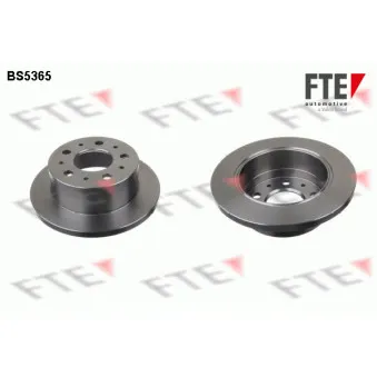 FTE BS5365 - Jeu de 2 disques de frein arrière