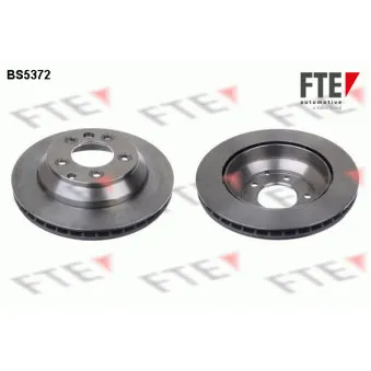 Jeu de 2 disques de frein arrière FTE OEM 7L6615601J