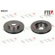 FTE BS5379 - Jeu de 2 disques de frein avant