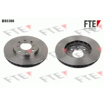 FTE BS5386 - Jeu de 2 disques de frein avant