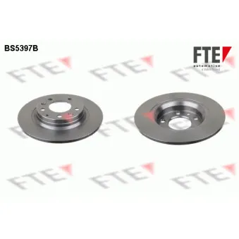 Jeu de 2 disques de frein arrière FTE OEM GF3Y26251