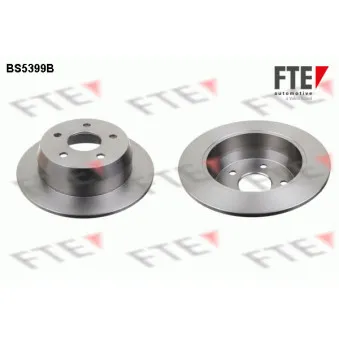FTE BS5399B - Jeu de 2 disques de frein arrière