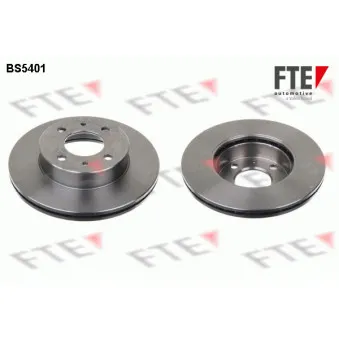 Jeu de 2 disques de frein avant FTE OEM 5171225060