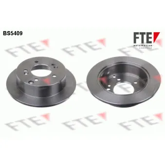 FTE BS5409 - Jeu de 2 disques de frein arrière