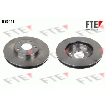 FTE BS5411 - Jeu de 2 disques de frein avant