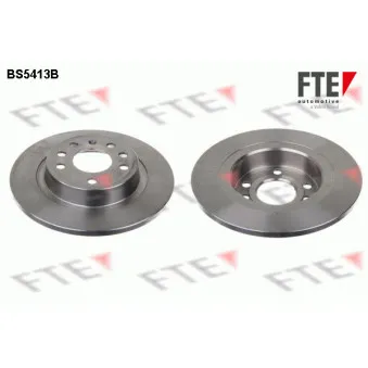 Jeu de 2 disques de frein arrière FTE OEM 12762290