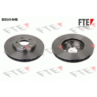 Jeu de 2 disques de frein avant FTE BS5414HB pour MERCEDES-BENZ CLASSE E E 240 - 177cv