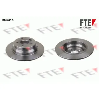 Jeu de 2 disques de frein arrière FTE OEM 0004231012