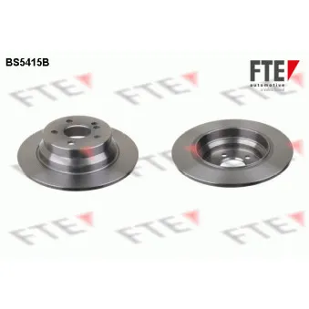 Jeu de 2 disques de frein arrière FTE OEM 0004231012