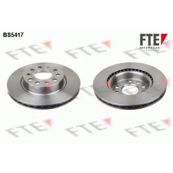 Jeu de 2 disques de frein avant FTE OEM JZW615301A