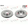 FTE BS5418 - Jeu de 2 disques de frein avant