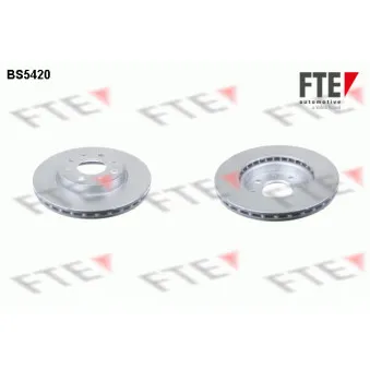 Jeu de 2 disques de frein avant FTE OEM 1541806