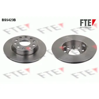 Jeu de 2 disques de frein arrière FTE OEM JZW698601AB