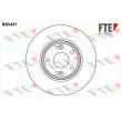 FTE BS5431 - Jeu de 2 disques de frein avant