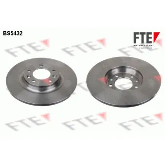 FTE BS5432 - Jeu de 2 disques de frein arrière