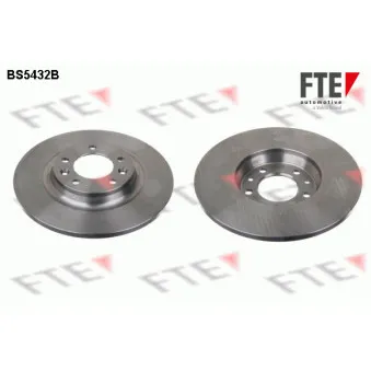 FTE BS5432B - Jeu de 2 disques de frein arrière