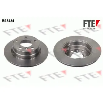 Jeu de 2 disques de frein arrière FTE OEM 34216764647