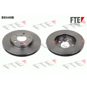 Jeu de 2 disques de frein avant FTE BS5440B pour MERCEDES-BENZ CLASSE A A 180 - 116cv