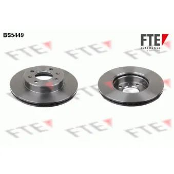 FTE BS5449 - Jeu de 2 disques de frein avant